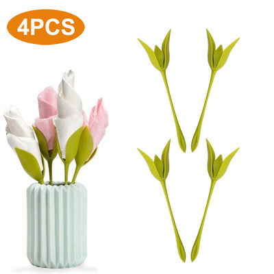 Tissue Flower Tools And Napkin Holder Set