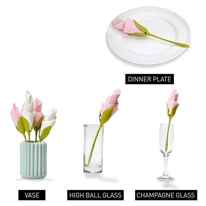 Tissue Flower Tools And Napkin Holder Set